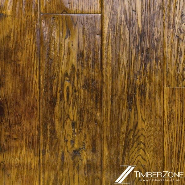 Golden Hand Scraped Oak Engineered Wood Flooring Timberzone